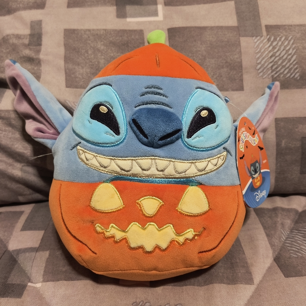 New Cute Disney Stitch Halloween Plush Squishmallow Limited Edition 2025